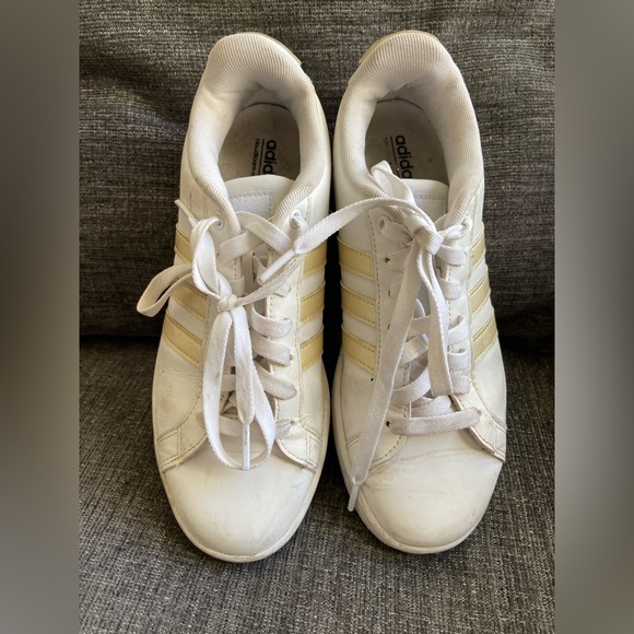 Adidas Walking Athletic Shoes with Cloudfoam Memory Cushion - Picture 2 of 10